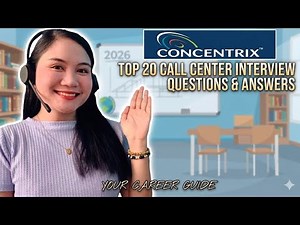 TOP 20 CONCENTRIX CALL CENTER INTERVIEW QUESTIONS & ANSWERS FOR NEWBIES 2026 | NAYUMI CEE 💙