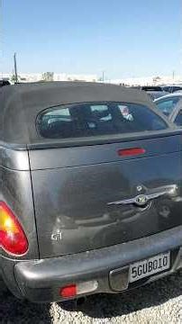 I found a TURBO Chrysler PT cruiser GT with 60k miles! #chrysler #turbo #ptcruiser