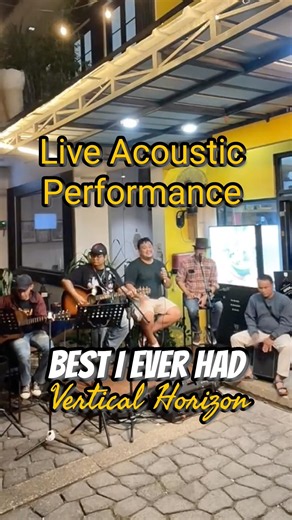 Best I Ever Had (Grey Sky Morning) - Vertical Horizon | Live Acoustic Performance by Bizzinc
