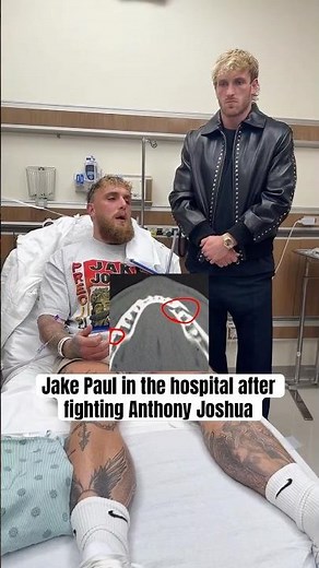 Jake Paul reveals double broken jaw 😳 (via @jakepaul)