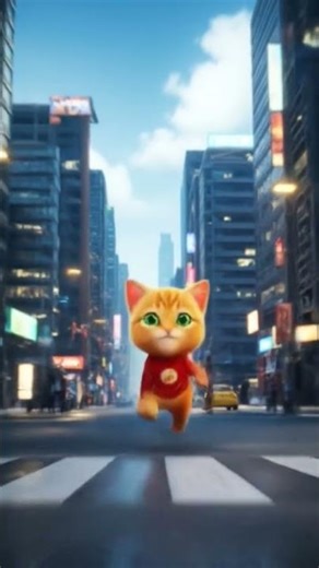 Flash Cat Broke the Speed Limit ⚡😼💥