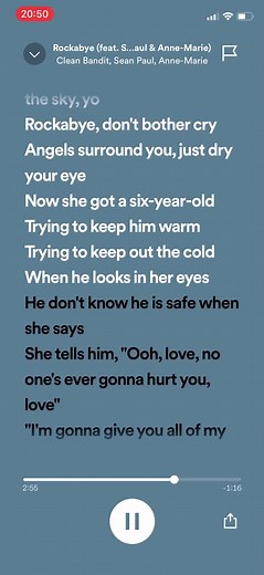 Rockabye by Clean Bandit, Sean Paul, Anne-Marie