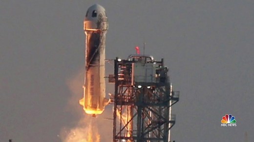 Lester Holt reflects on Branson, Bezos space launches