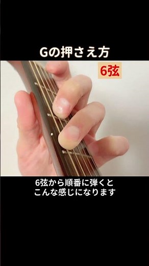 [For guitar beginners] How to play the G chord