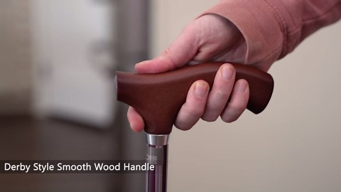 Switch Sticks Folding Walking Cane With Seat For Seniors & Adults, 34” Tall Quad Cane Chair, Lightweight Aluminum Frame - Supports 220 Lbs, Ergonomic Non-Slip Handle - Travel & Outdoor - FSA/HSA