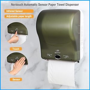 [Hot Item] OEM Factory Direct Supply Automatic Sensor Hand Roll Tissue Dispenser for Public Toilet Washroom Paper Dispenser