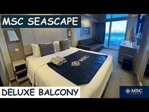 MSC Seascape | Deluxe Balcony Cabin 10096 | Cabin Tour & Review | April 2025