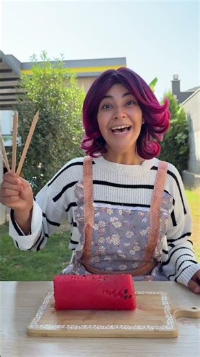 How to make watermelon ice cream? 🍉😂