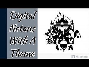 Digital Notan With a Theme