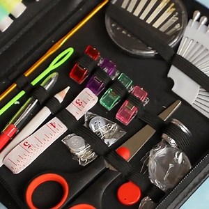 [Hot Item] Wholesale 100PCS Professional Leather Sewing Kit Bag Durable Portable Home