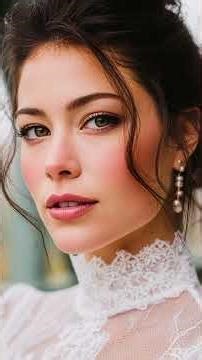 AI Dreams of the Perfect Fall & Winter Bride | 4K Musical Bridal Fashion