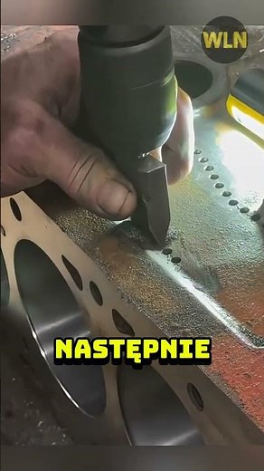 Quick repair of a cracked engine block! 🔥🔧