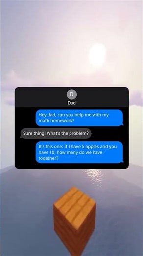 Math Homework Fun: Apples & Dad's Humor!