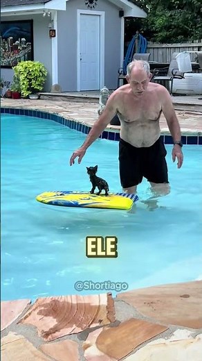 😭 ele NÃO QUERIA um GATO! 🐈‍⬛