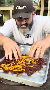 Pickled Yellow and Chocolate Malagueta Peppers