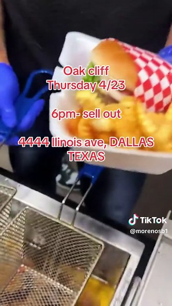 Morenos Burgers Oak Cliff: Dallas Food Truck