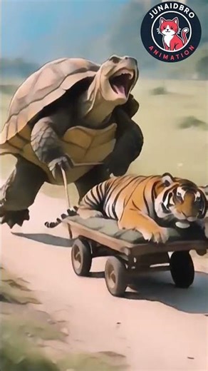 Cat vs Tortoise: Who Wins? Shorts Video #shorts
