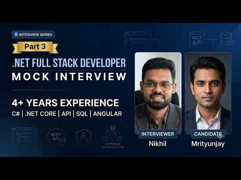Mock Interview #01 🔥 Difficult C# | .NET | Angular Questions | Part 3