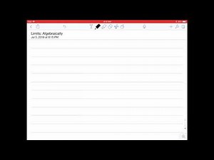 Finding Limits Algebraically