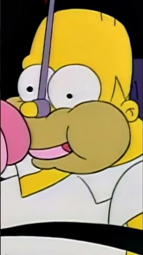 Homer eats donuts in hell. The Simpsons season 5 episode 5.