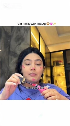 get ready with iqra api🙈💗✨️#sistrology