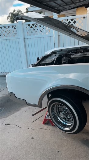Luis Reyes on Instagram: "Stopped by with @richoropeza88 while he did air ride installation on Oldsmobile Delta 88, wait for the shoot we got lined up. #lowisbest #oldsmobile #delta88 #starwires #streetcoverageoriginalcontent"