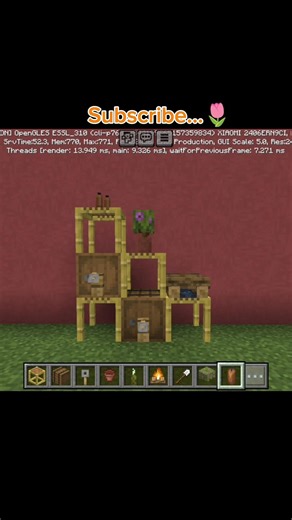 Minecraft: mini build😍#shorts #minecraft #minecraftbuilding #tutorial #millionviews #shortsfeed