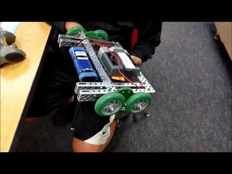 "Getting A Look At The Super Fast, Geared-Up, Suped Up VEX Dragster"