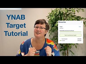 YNAB - How to use targets