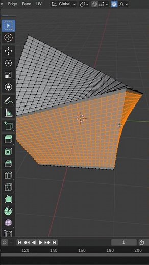 how to make concave forms in blender #blender #3dmodeling #tutorial #shorts