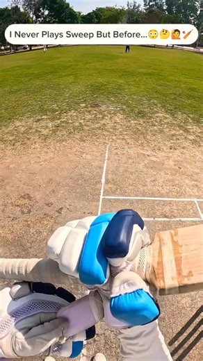 Rate My Sweep Shot 0 To 10...?🙋😅🏏#goprocricket#cricket#cricketshorts#shorts#legspin#sweepshot#feed