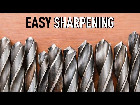 The secret to sharpening drill bits to razor-sharpness, a technique few craftsmen know.