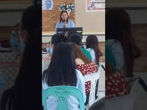 Sample Impression in a Training or Seminar