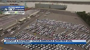 2.2K views · 24 reactions | Southeast Toyota, JAXPORT announce $210M agreement to relocate and expand operations | DETAILS >>> bit.ly/37MPjOj | Action News Jax | Facebook