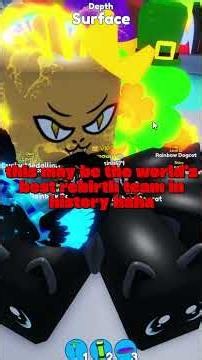 WORLD'S BEST REBIRTH TEAM IN MINING SIMULATOR 2?! #ms2 #roblox