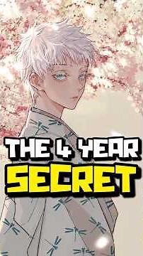 The 4-Year-Old Gojo Mystery You Didn't Know 😱 #jujutsukaisen #gojo #shorts