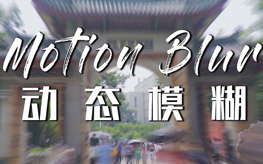 「新手向」如何在PR里正确使用动态模糊/变形稳定器/拯救废片