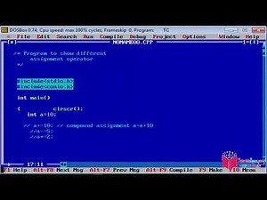 1.10- Assignment Operators(=) In C Programming Language | c language tutorial for beginners