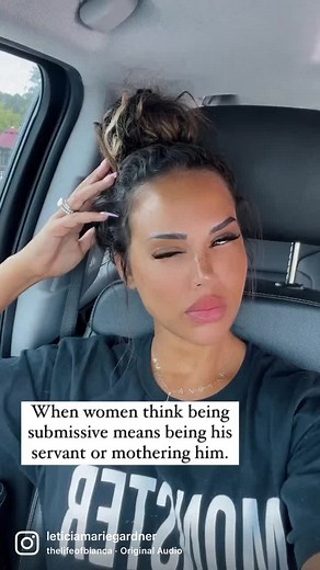 22K views · 255 reactions | I love my husband but I’m not obeying his every demand or command. Actually never demand anything cus I don’t respond well to that. Honestly to get anything out of most good women you just have to simply ask in a loving matter. We are naturally nurturing when loved properly! | Leticia Gardner | Facebook