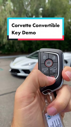 Can a key fob have too many buttons?#corvette #corvettecorvette #carcommunity #fypシ #foryou #foryoupage #cartok #LearnOnTikTok #TikTokPartner