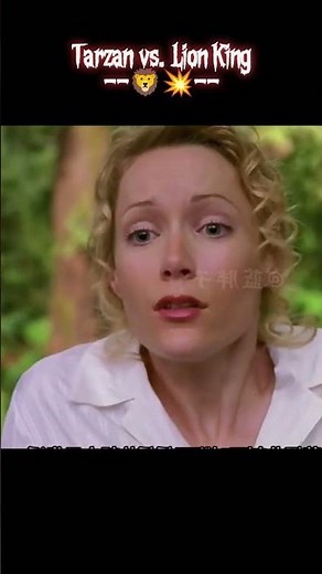 Tarzan vs. The Lion King: Epic Jungle Battle! 🦁 #shorts