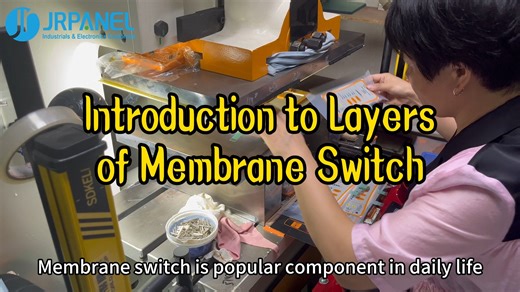 JRPanel on Instagram: "Membrane switch is popular component in daily life. It can work well because of the multilayer structure design. Let's talk about those layers. 1. Graphic Overlay 2. Upper Circuit & Lower Circuit 3. The Spacer 4. Back Adhesive www.jrpanel.com #membraneswitch #graphicoverlay #membranekeyboard #membranekeypad #industrialelectronics"