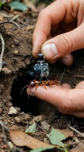 Earwig POV: Inside a Hidden Underground Colony