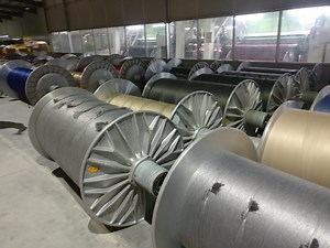 Fabric manufacturing today – weaving and knitting.