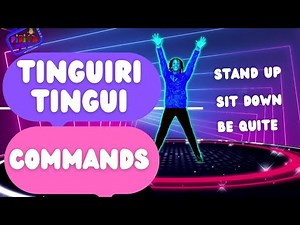 1,2,3,4 Clap your hands y Tinguiri tinguiri tingui. Commands in English