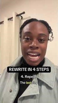 4 step process to write your next draft. #screenwriting #filmmaking #writing tips