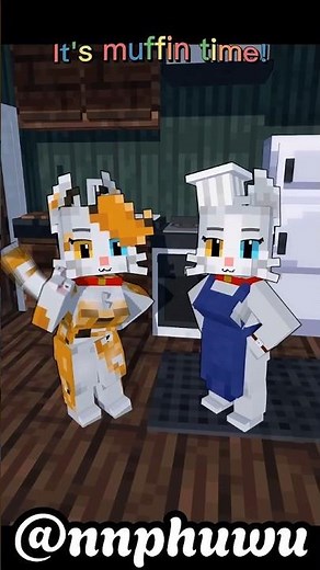 It's muffin time ÒwÓ (IB:@stinkymuffins) #minecraft #animation #memes