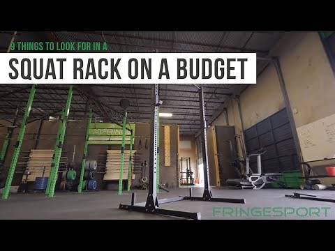 9 Thing to Look for in a Squat Rack When You're On A Budget