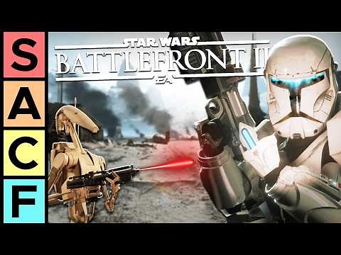 The ULTIMATE Battlefront 2 Tactic Tier List