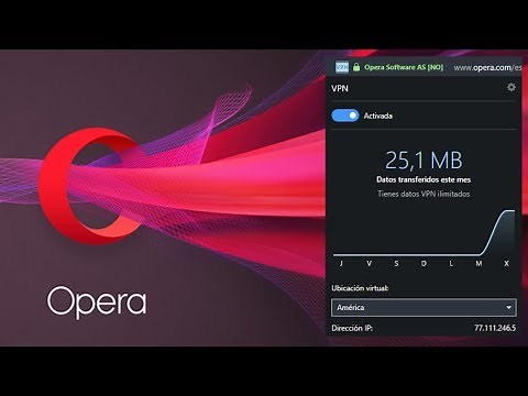 Cómo activar la VPN de Opera